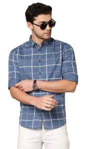 formal check shirt